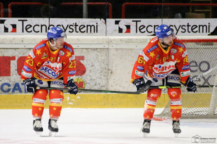 Asiago Hockey Lubiana Finale AHL Gara 1 Marchetti