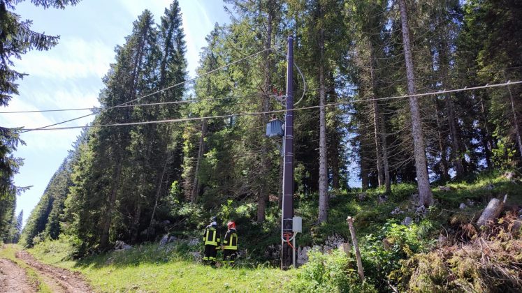 Vigili del Fuoco a Campomulo