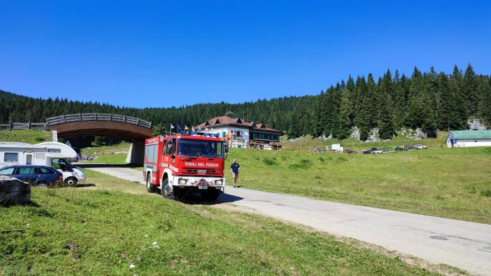 Vigili del Fuoco a Campomulo