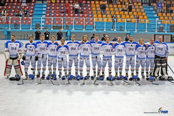 Hockey inline ITALIA REPUBBLICA CECA maschile Mondiali Roccaraso 2021