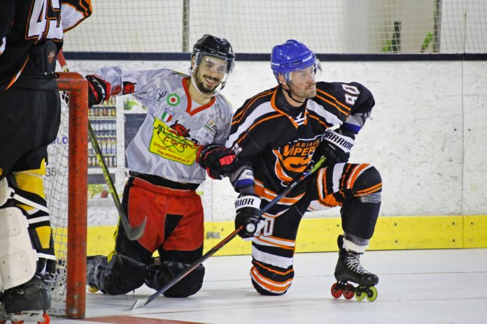 Asiago Vipers Vicenza Derby Vicentino Enrico Chelodi Andrea Delfino