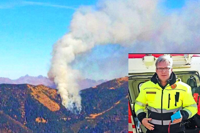 Gianpaolo Bottacin Regione Veneto dichiara stato grave pericolosità incendi boschivi