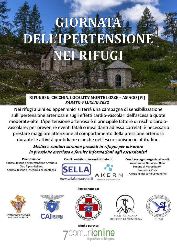 Giornata dell'ipertensione in rifugio