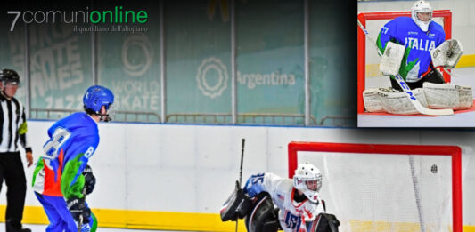 Hockey inline World Skate Games 2022 - Italia USA gol rigore Alessandro Rossetto e parata Davide Fracaro