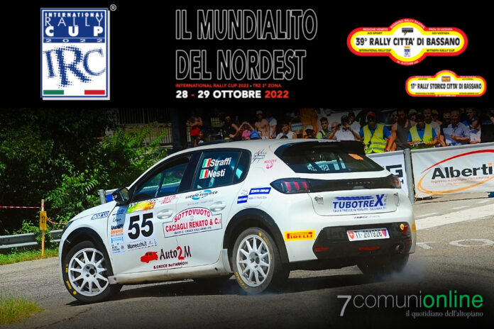 Rally Città di Bassano 2022 - Mirco Straffi leader classifica Trofeo Due Ruote Motrici Prestige IRC