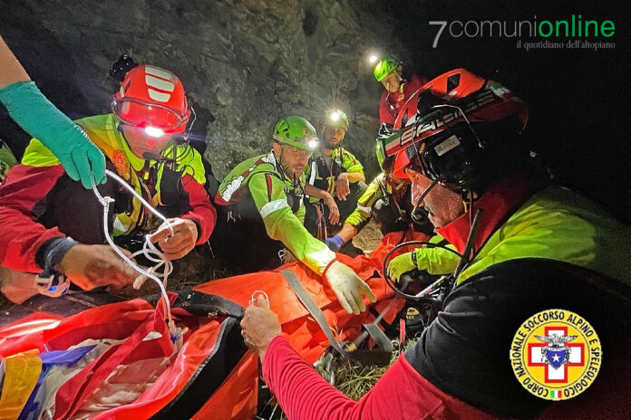 Soccorso Alpino Cima Campolongo Ferrata delle Anguane Valdastico