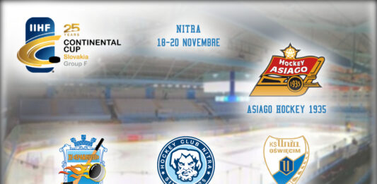 Ice Hockey Continental Cup 2022 Girone F - Tipsport Aréna Nitra Slovacchia