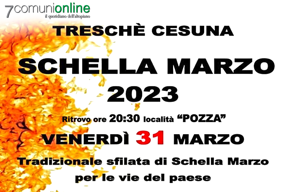 Cesuna Treschè - Schella Marzo 2023