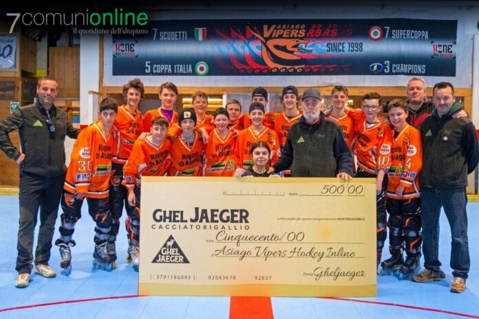 Asiago Vipers - donazione Ghel Jaeger