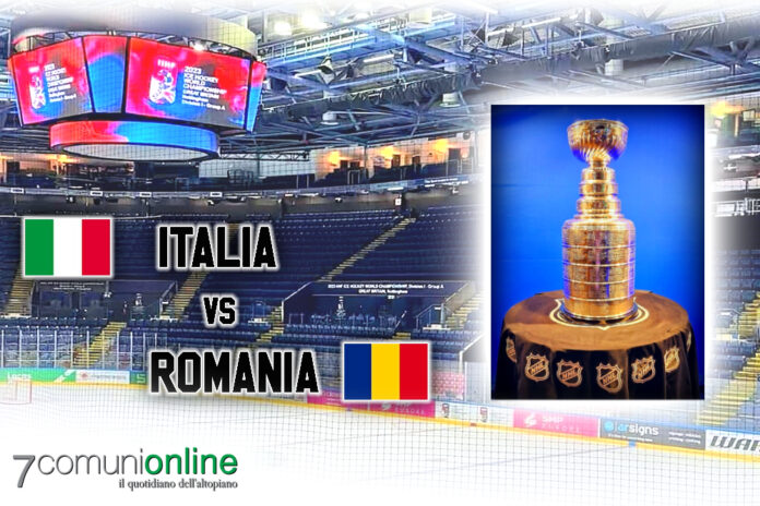 Hockey ghiaccio Italia Mondiali Nottingham Inghilterra 2023 - Motorpoint Arena e Stanley Cup