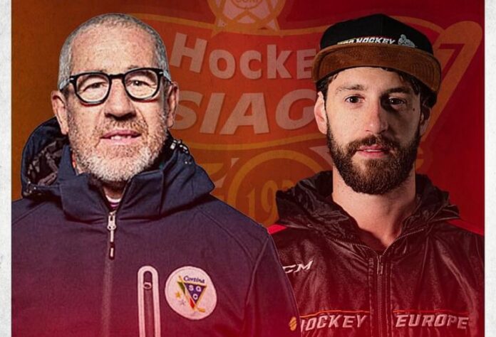 Staff Tecnico Asiago Hockey - Giovanni Marchetti Michele Lazzer