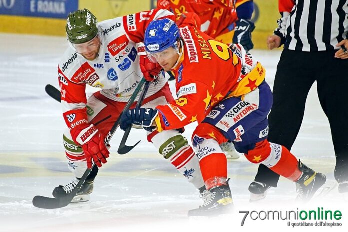 Asiago Hockey - Bolzano - Misley ingaggio