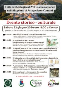 Sito archeologico Val Lastaro - Conco