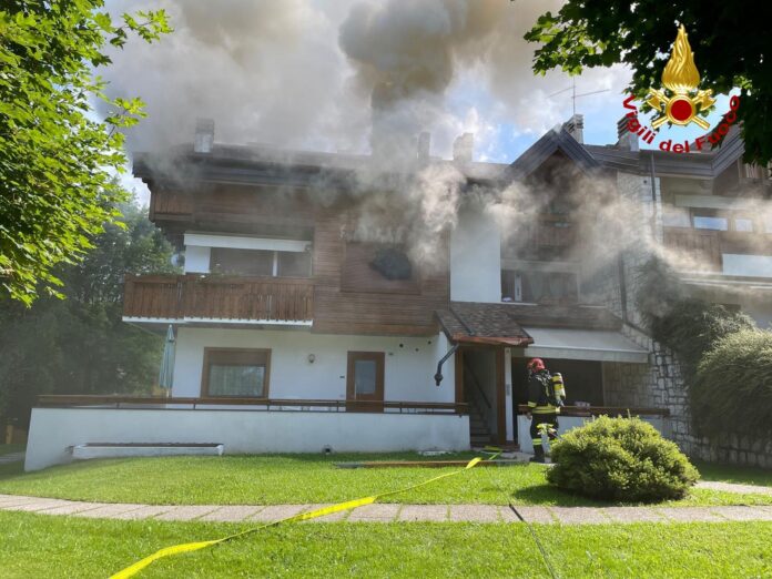 Incendio casa Gallio - Sacello