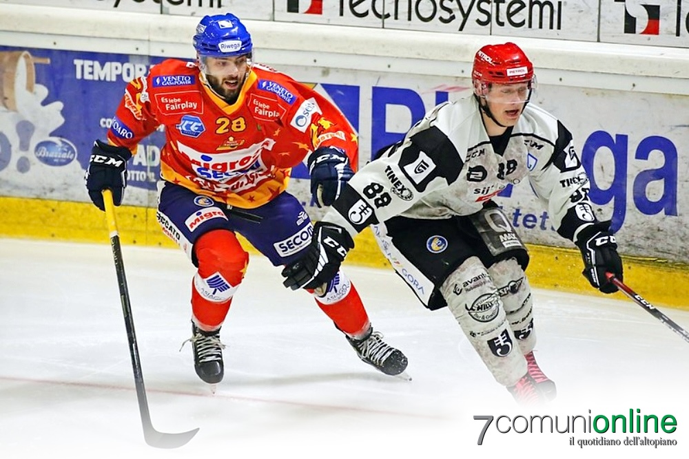 Asiago Hockey Jesenice Luke Moncada