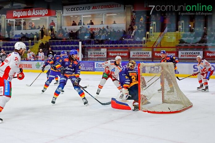 Asiago Hockey - Klagenfurt Pala Hodegart - gol