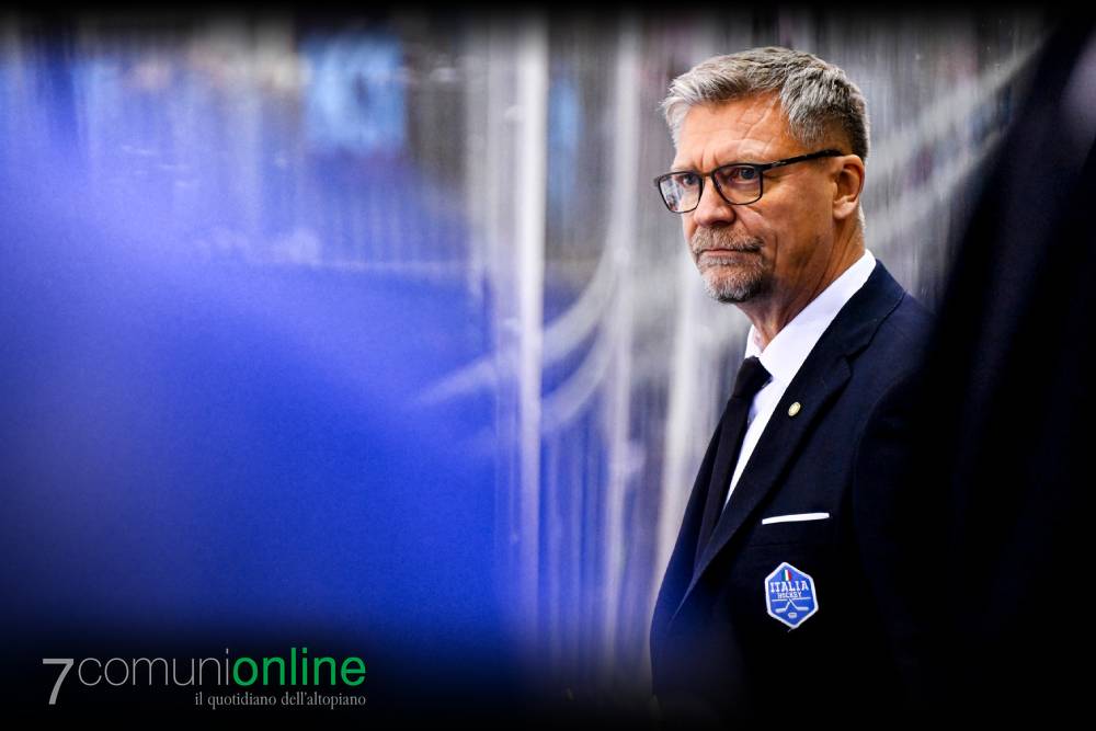 Hockey ghiaccio - nazionale - Italia vs Ungheria - Coach Jukka Jalonen