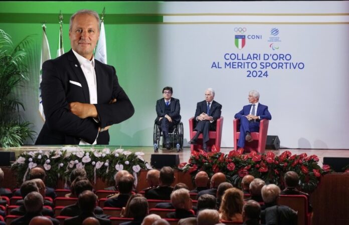 Andrea Gios - Collare d'Oro al Merito Sportivo 2024