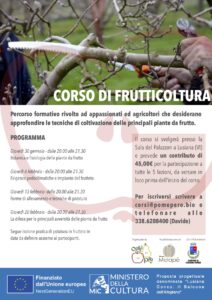 2025 - corso frutticoltura