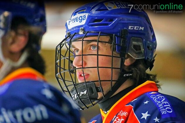 Asiago Hockey - esordio Sergio Benetti