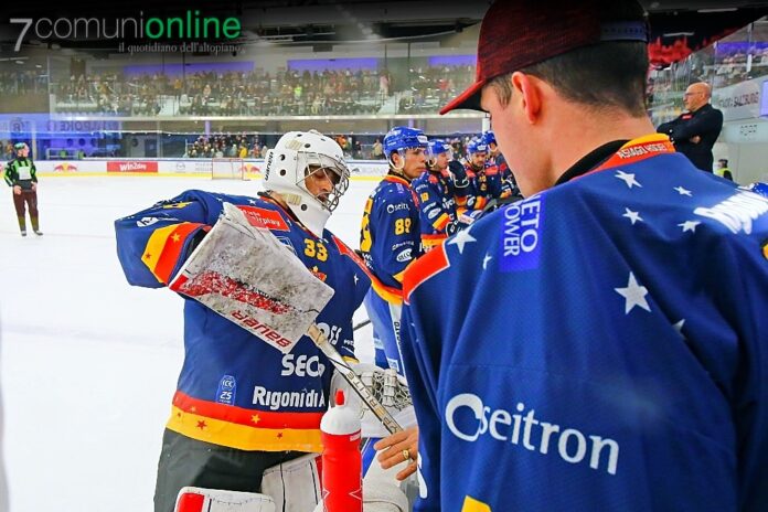 Asiago Hockey - Salisburgo - panchina